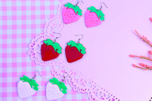 Load image into Gallery viewer, strawberry dangles

